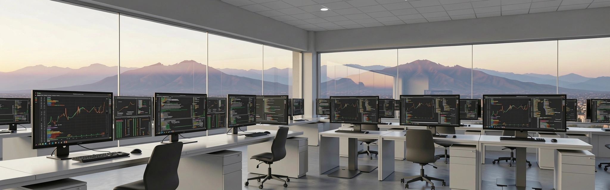 Visualización de entorno analítico profesional